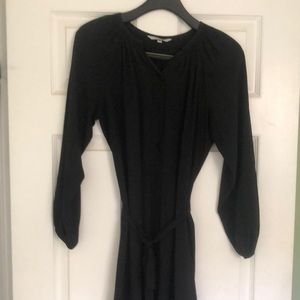 Tucker size small blk silk dress